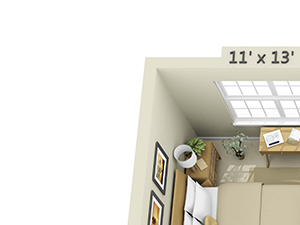 3 BD W/ SOLARIUM